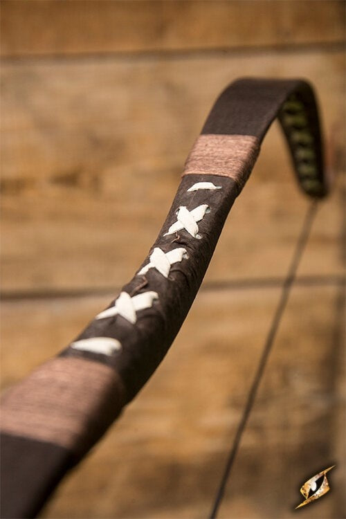 Horsebow, brown, 24-26 lbs