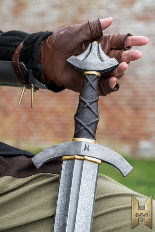 Larp zwaard uzbrojenie złota 105 cm