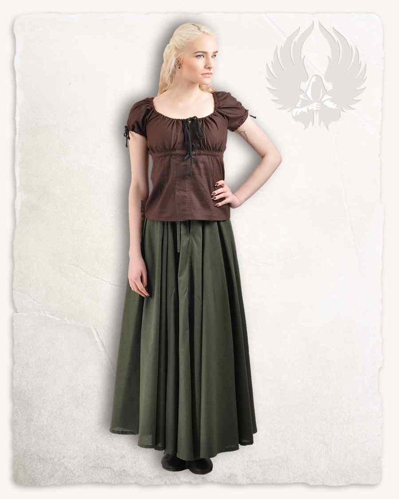 Médiévale Blouse Claudia, Naturel 