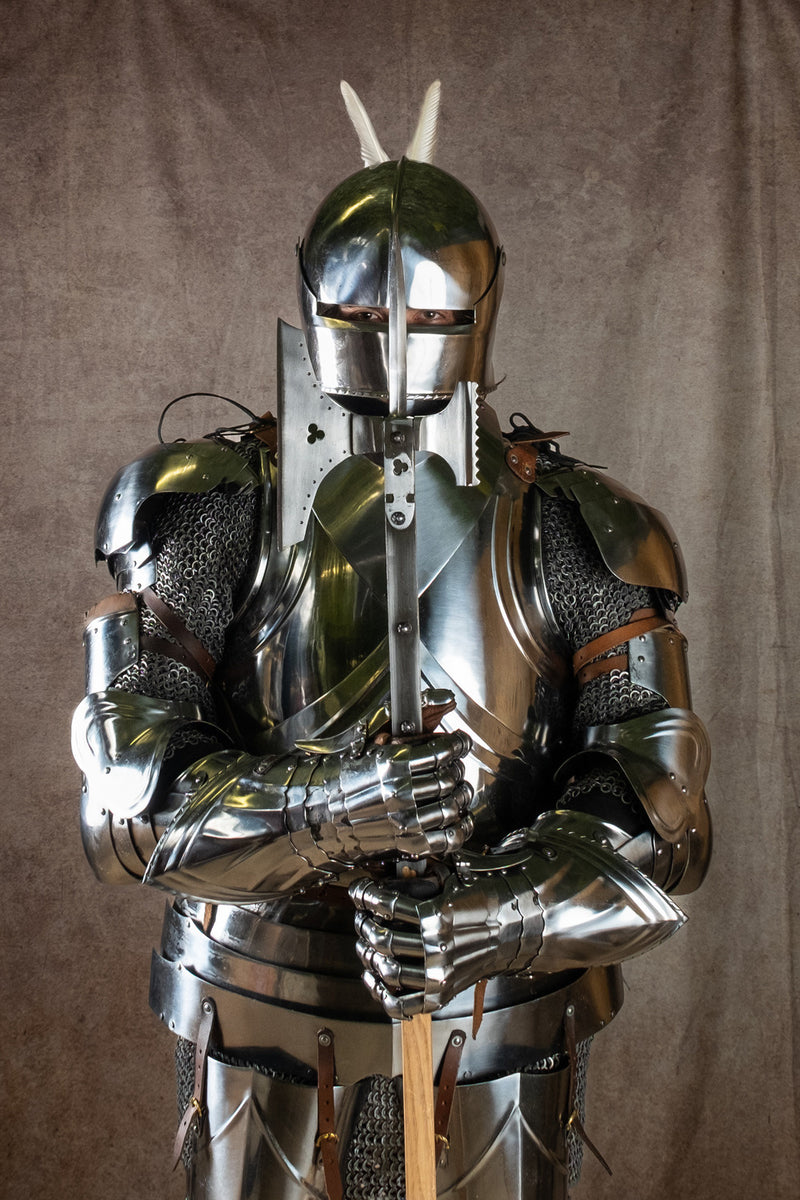 Zwitserse sallet (1490-1500), 2 mm (battle-ready)