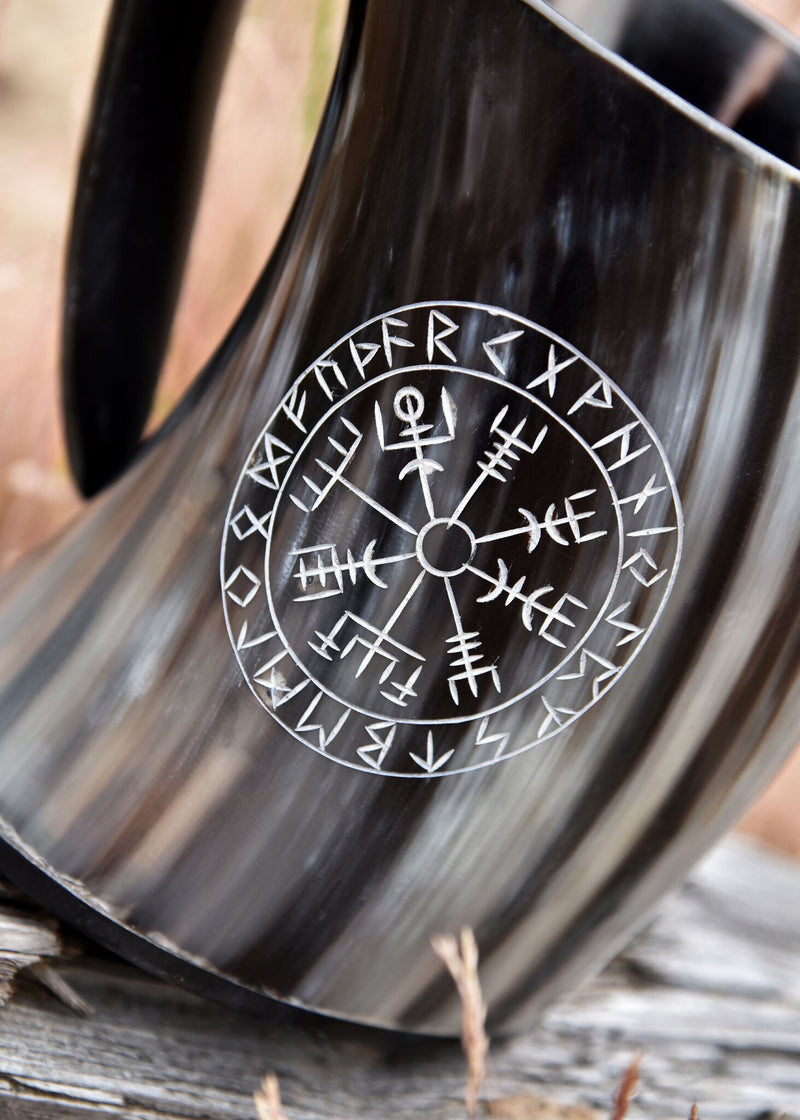 Hoornen beker Vegvisir, 650-1000 ml