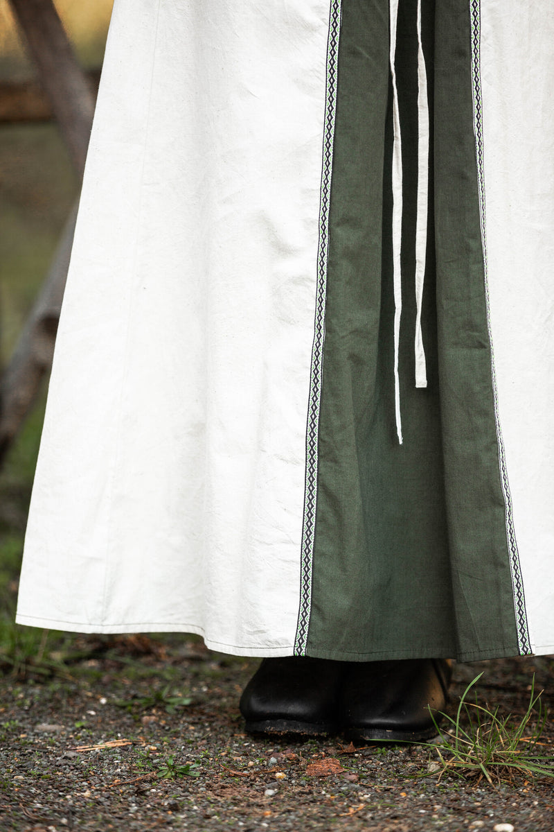 Średniowieczna sukienka Serena, zielona