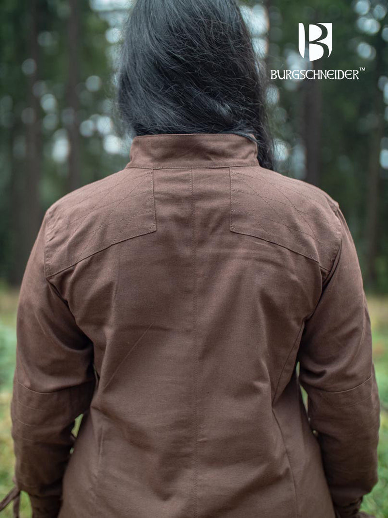 Vrouwentuniek Theresa, bruin