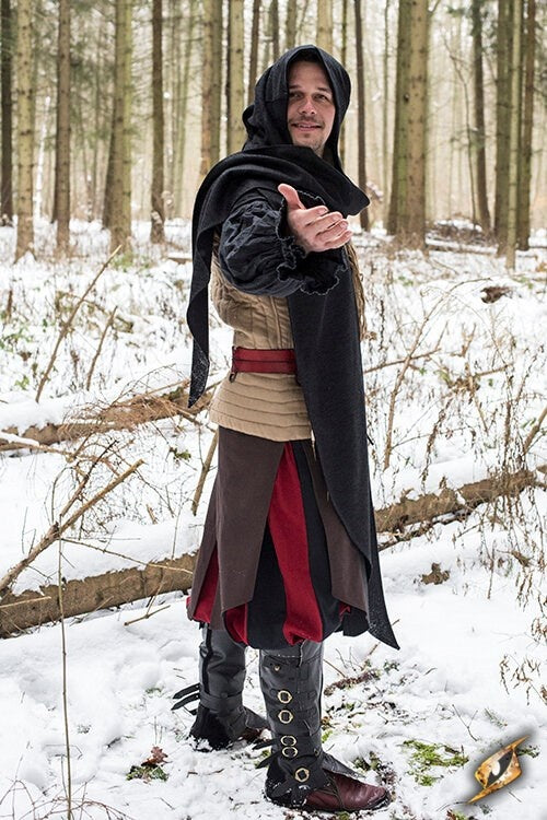 Hood Assassins Creed, black