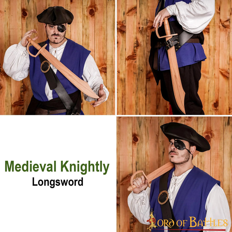 Träsabel med korgfäste 