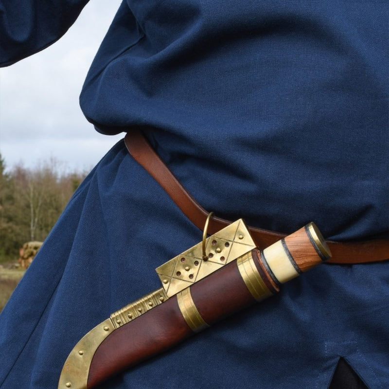 Birkatuniek Knut, korte mouwen, blauw