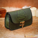 Viking sac avec Valknut, vert 
