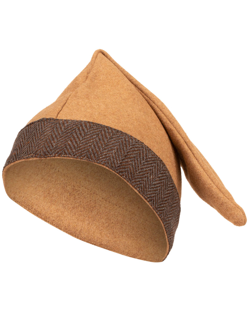 Viking muts Toki, zand, wolmix