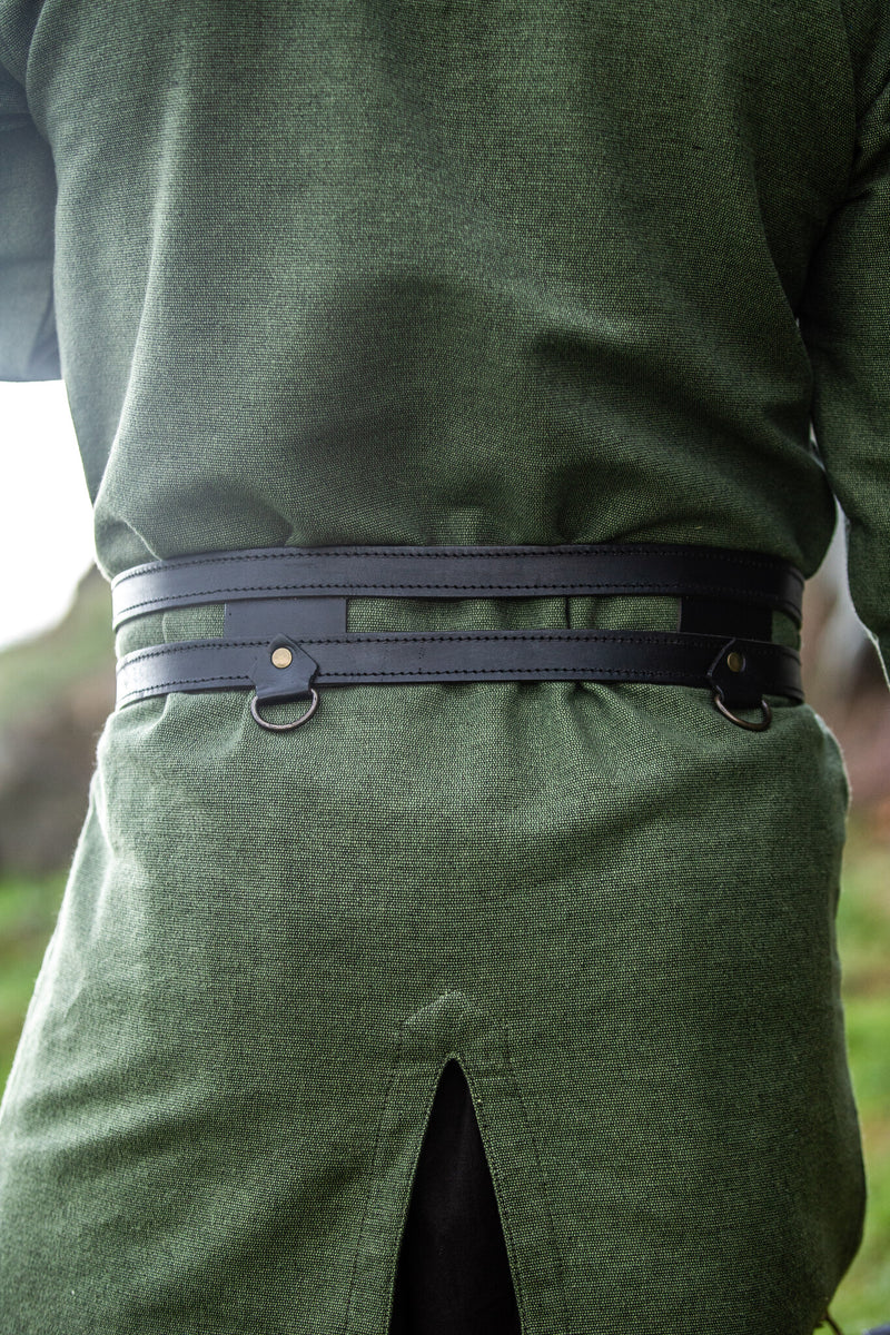 Dubbel bälte Ubbe, svart 