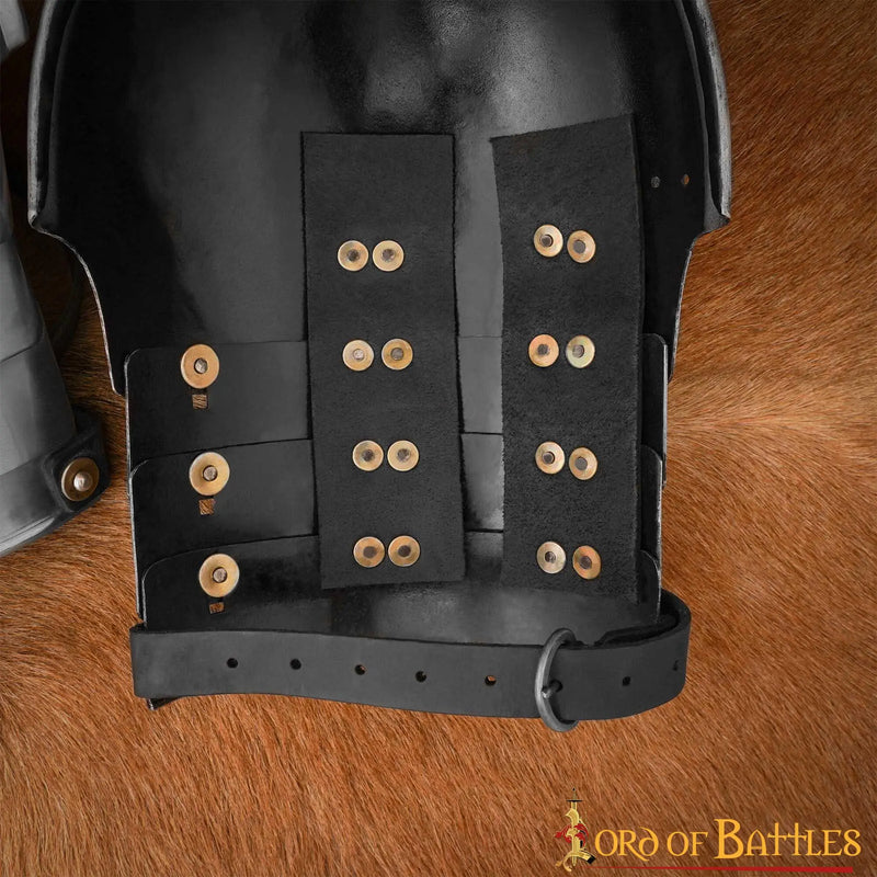 Fire-delt spaulders, 1,6 mm 