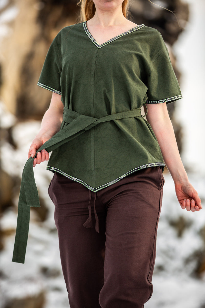 Valkyrie tuniek Brynhild, groen