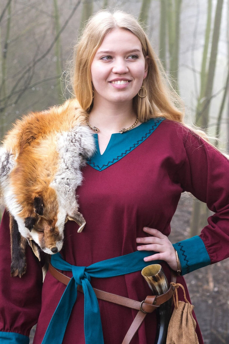 Vikingjurk Helga, rood-blauw