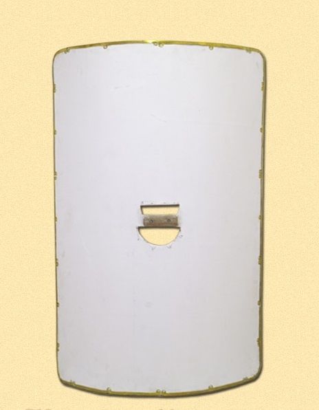 Ongeverfde Romeinse scutum