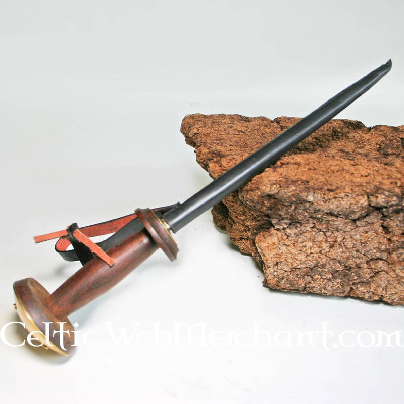 Rondeldolk (1400-1450), halvskarpt 