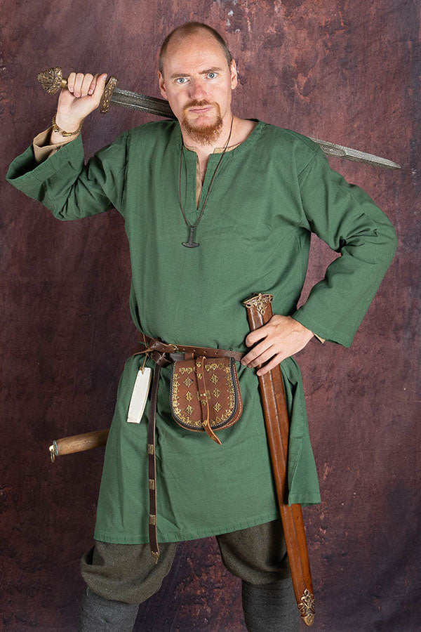 Tuniek met authentieke zoom, groen