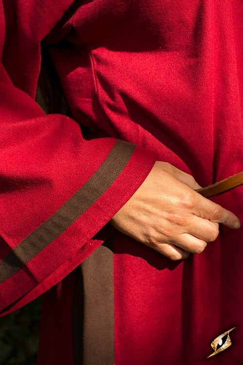 Vikingjurk Astrid, rood/bruin