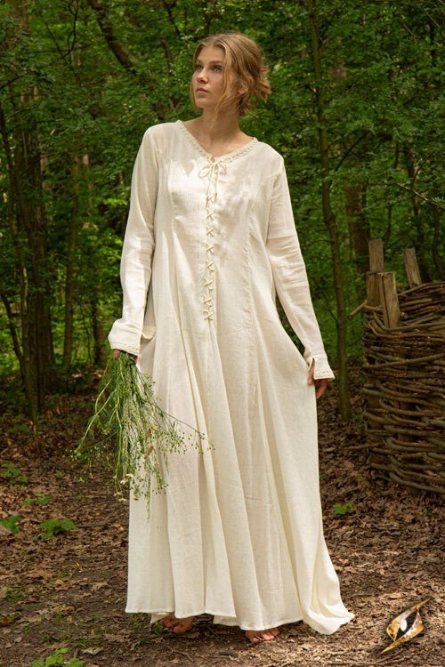 Cotehardie Isobel, wit