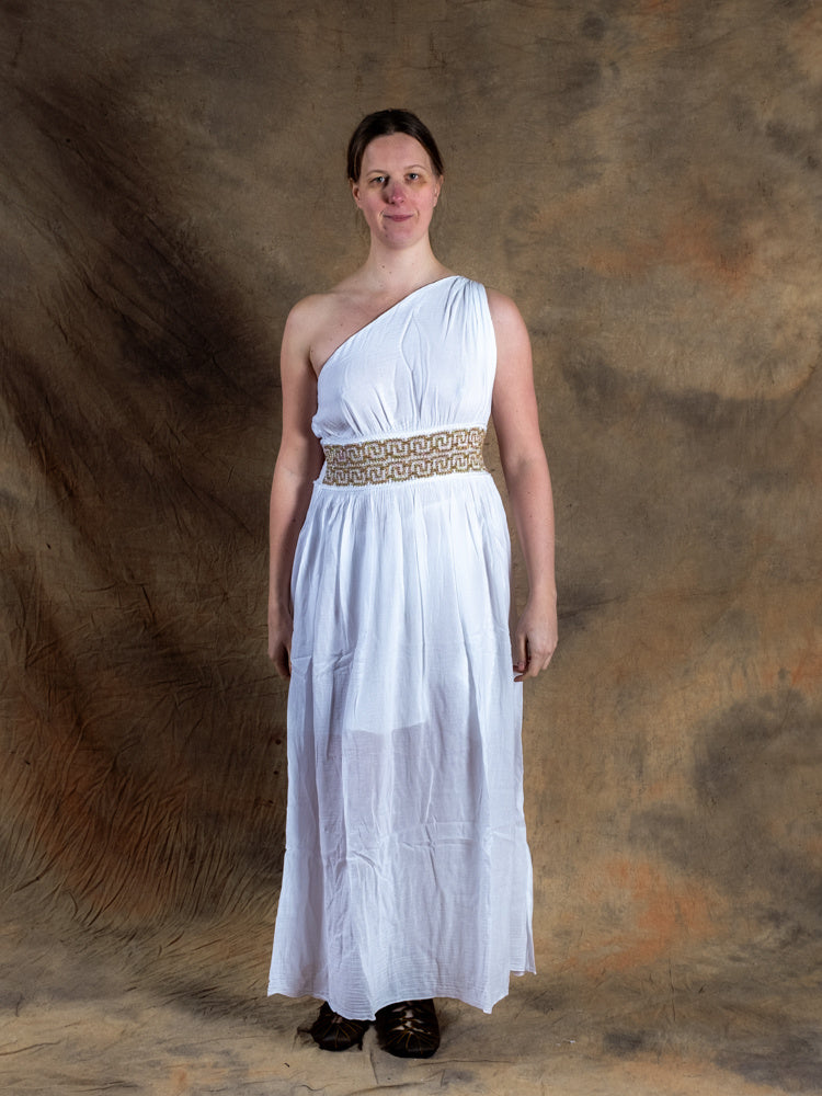 Goddess Dress Gaia, white