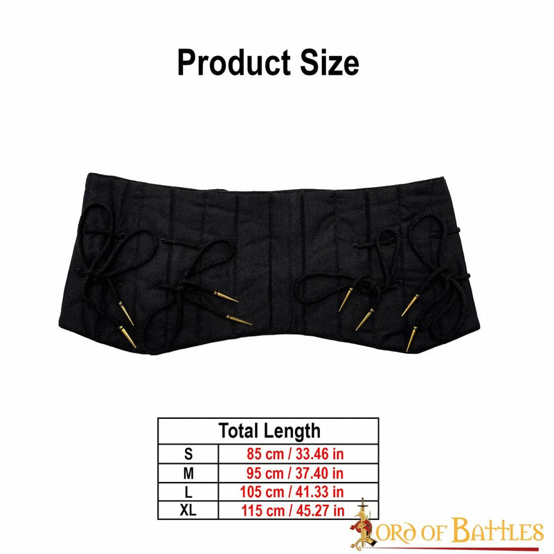 Medievale lendenier, nero 