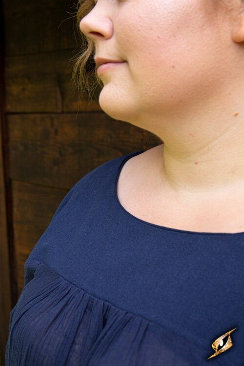 Renaissancejurk Lucretia, blauw