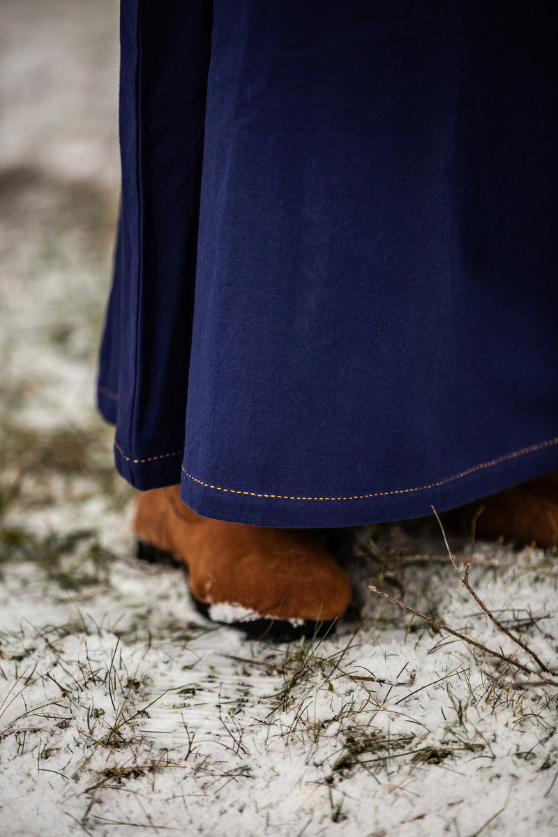 Sukienka Viking Aslaug, niebieska