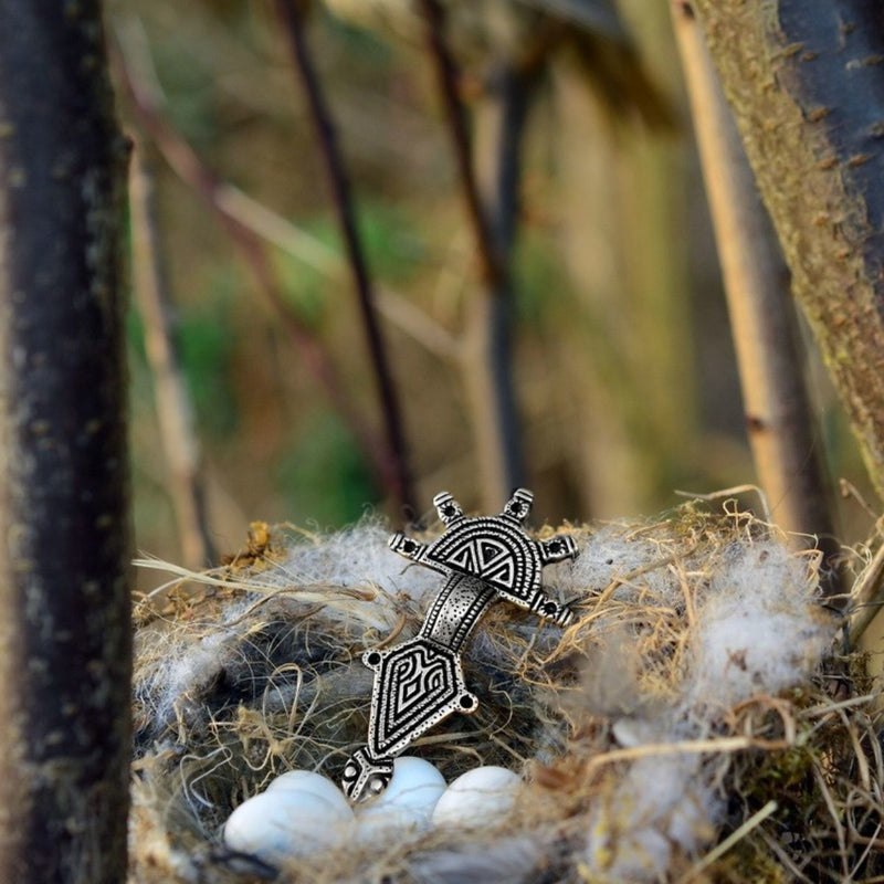 Germaanse fibula type Hahnheim, brons