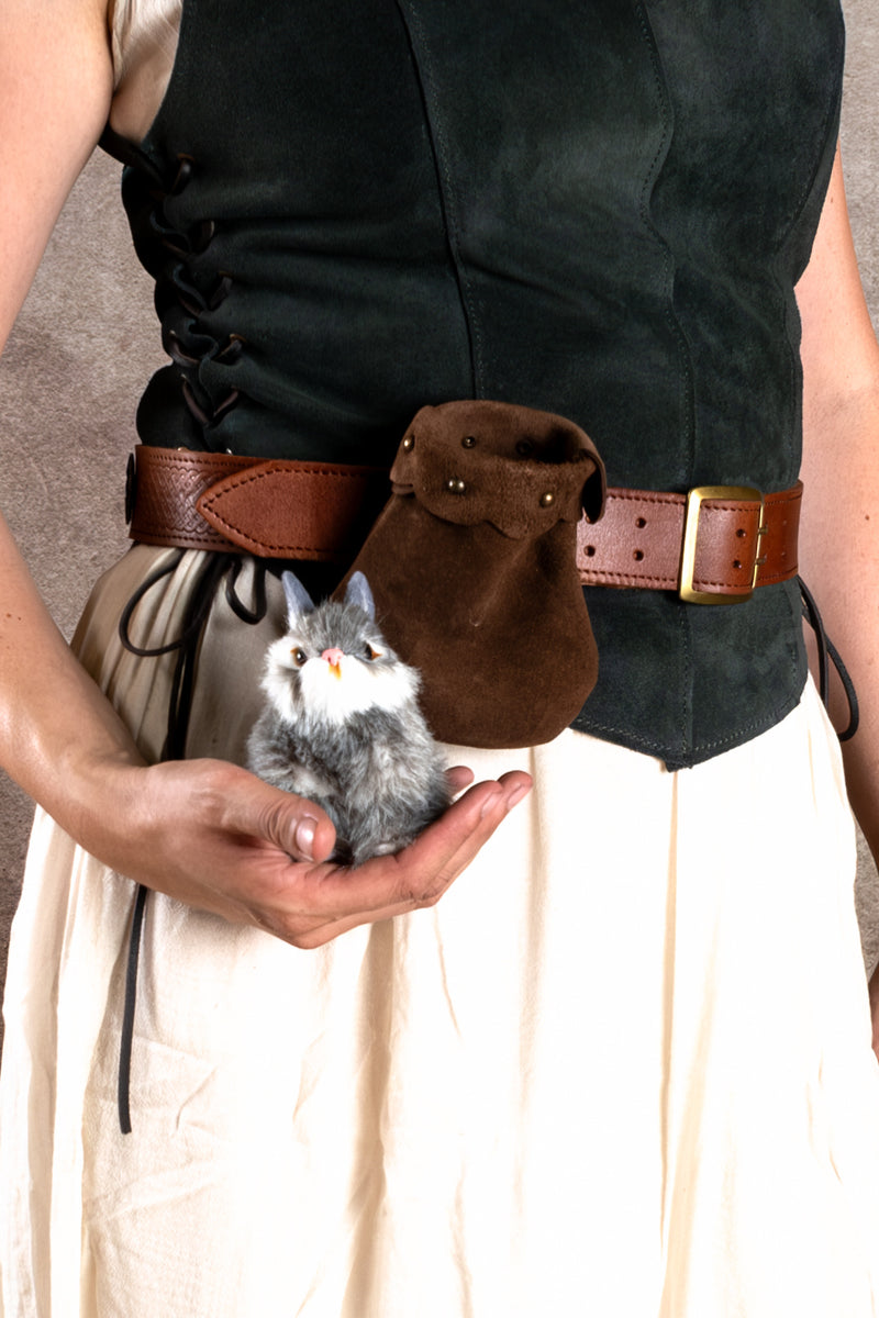 Borsa con coniglio Roger - marrone 