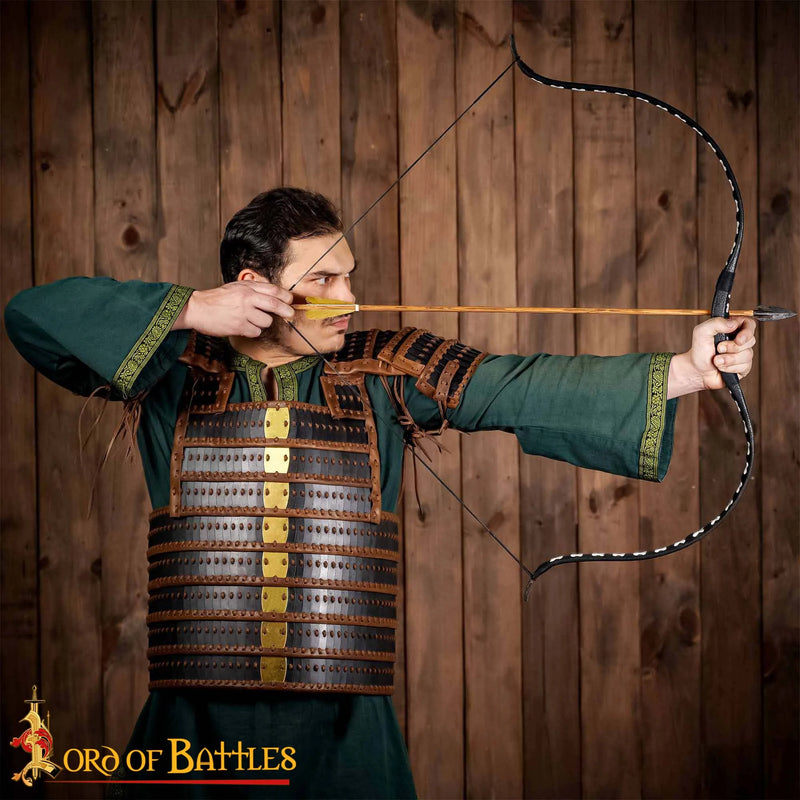 Viking lamelpantser Visby, gebronsd