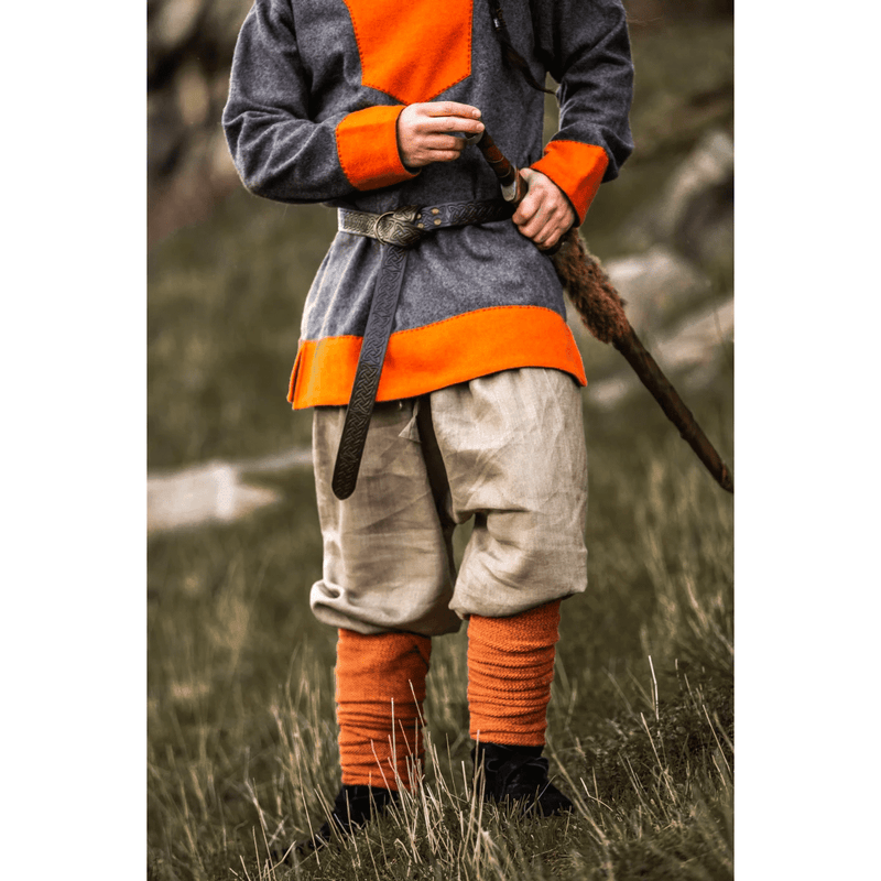 Keltische riem met ringsluiting,zwart