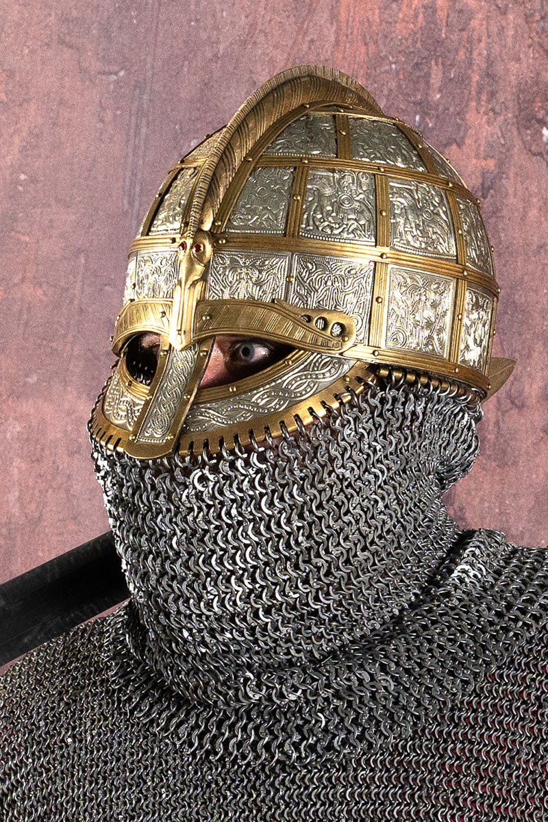Valsgärde 8 Viking helm, 2 mm (battle-ready)