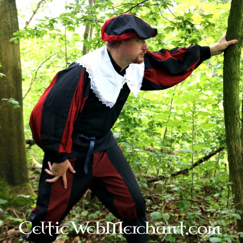 17de eeuwse kraag Leonard wit