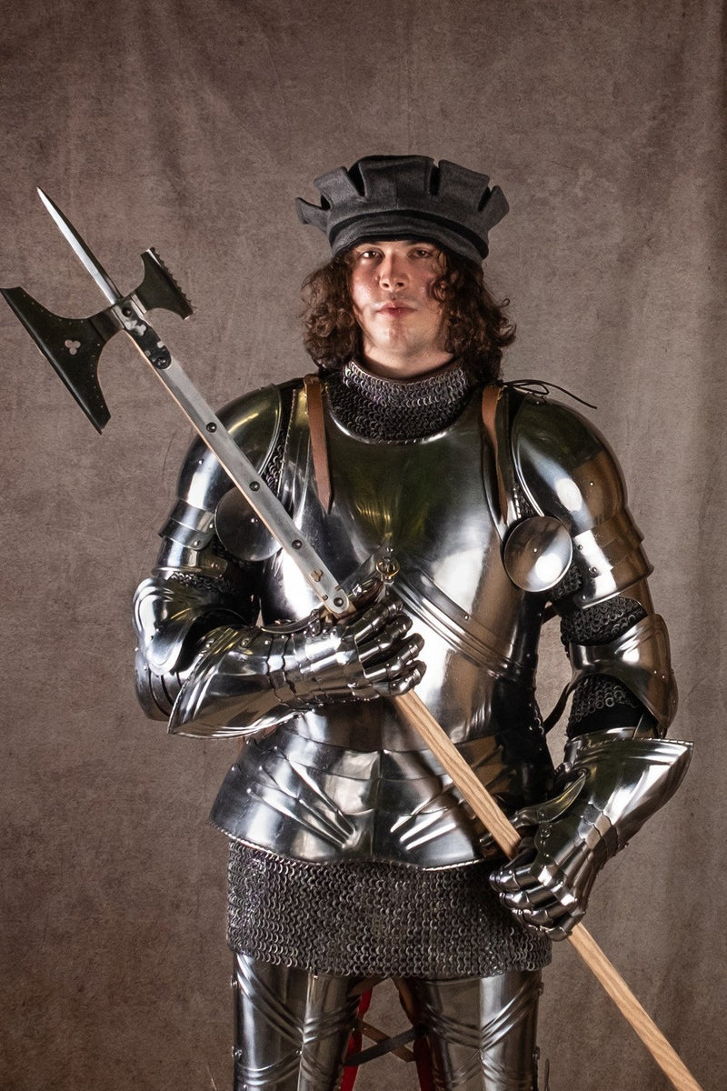 15e eeuwse Gotisch borstkuras, 1.6 mm