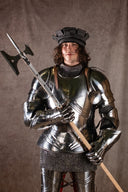 15e eeuwse Gotisch borstkuras, 1.6 mm