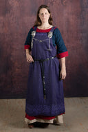 Hangeroc Alva vissegraatmotief lila