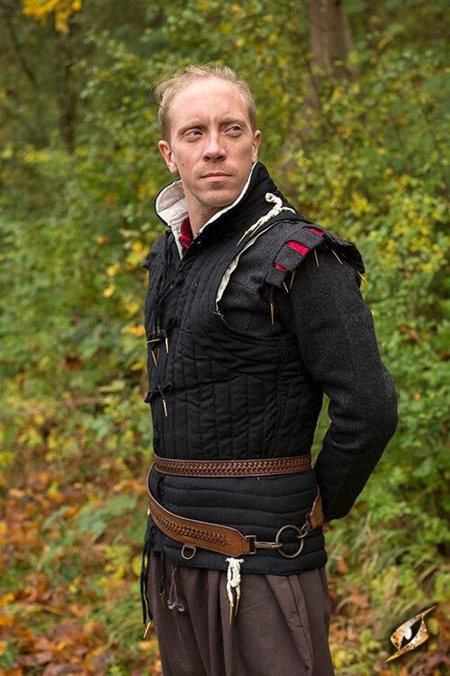 Gevlochten zwaardriem, bruin