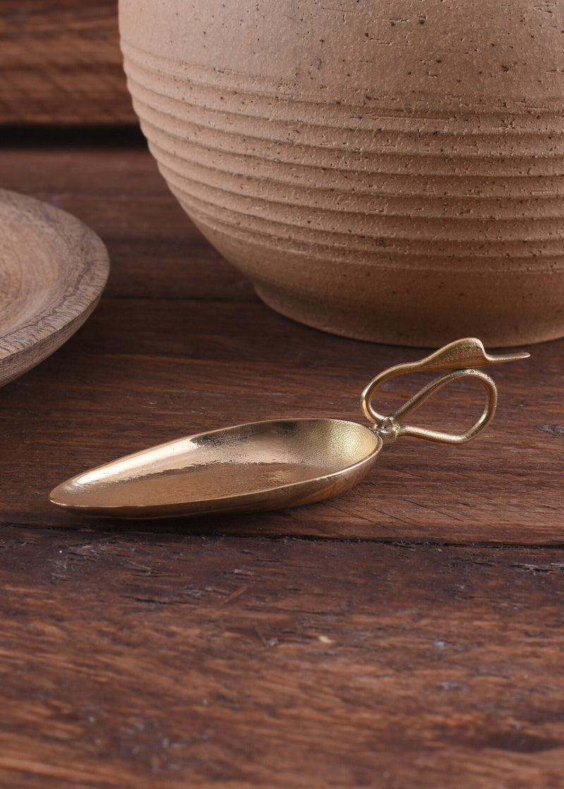 Messingen cignus (Romeinse lepel)