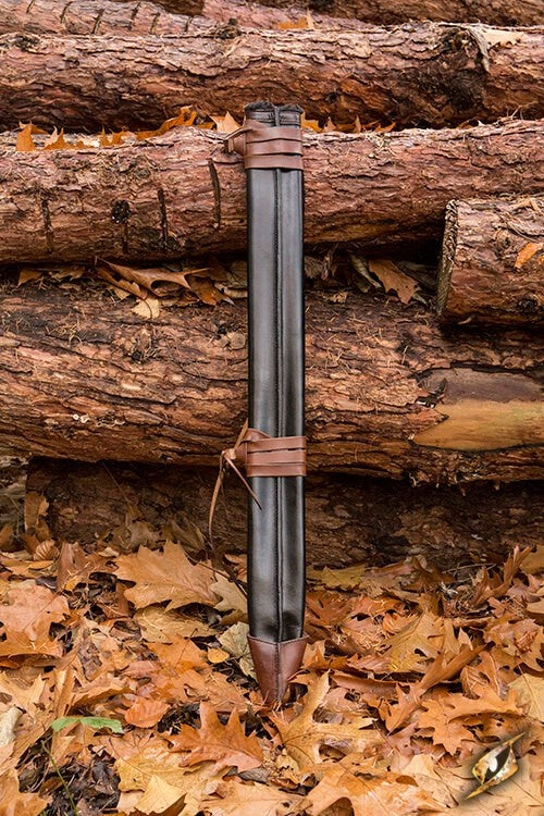 LARP pochwa na miecz, L, prawa, czarny 