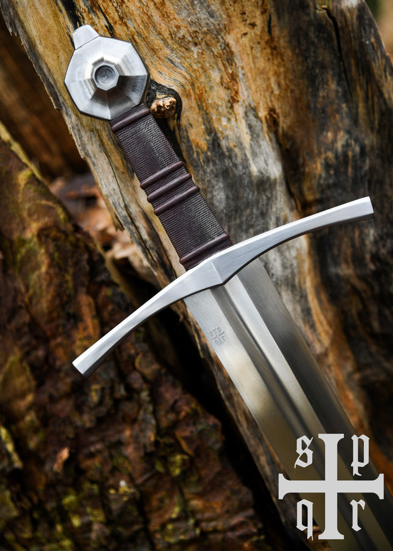 Middelalderlig sværd Oakeshott XVI, halvskarpt 