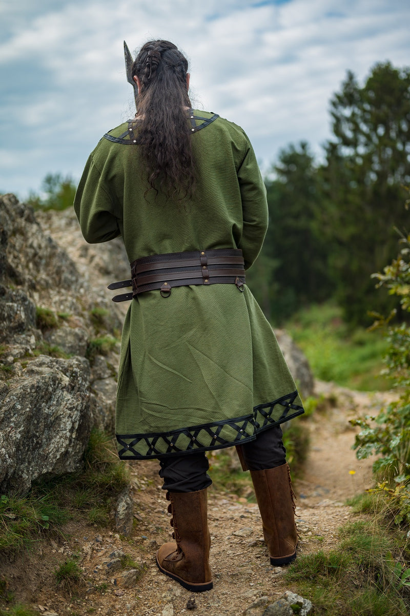 Viking tunic Farulfr, green