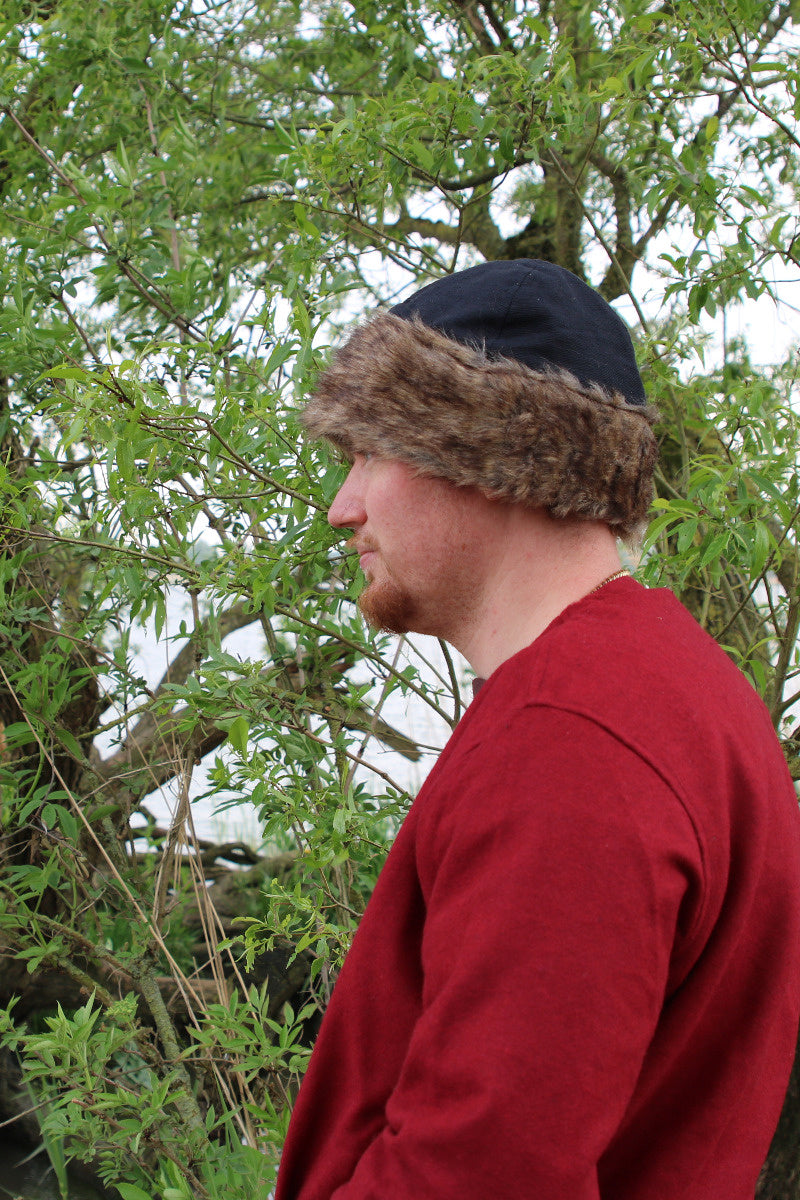 Birka chapeau viking, noir 