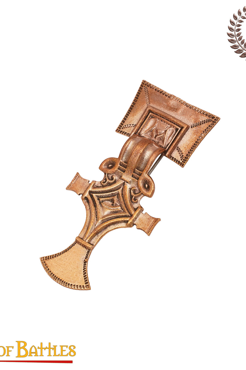 Roman crossbow fibula, 3rd-5th century, bronze