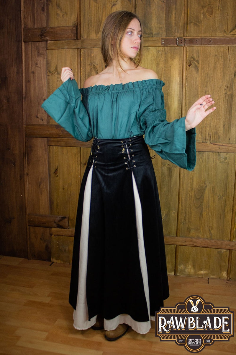 Isabela Deluxe Dubbele Rok - Zwart