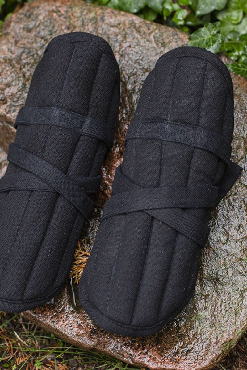 Gambeson armbeschermers Farald zwart