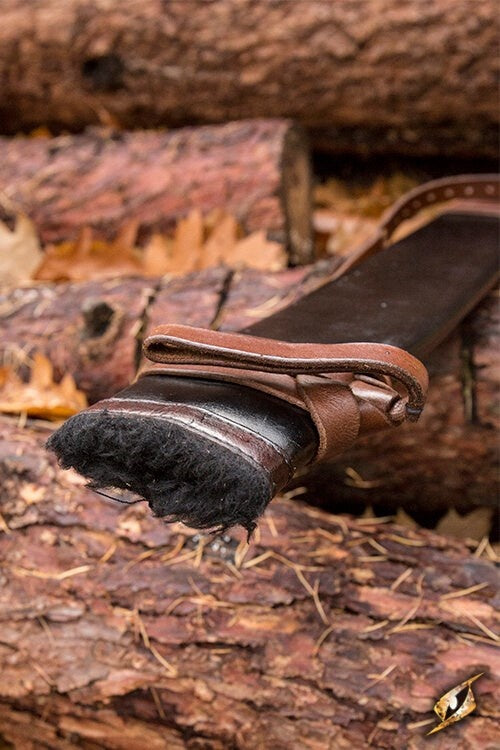 LARP pochwa na miecz, L, prawa, czarny 