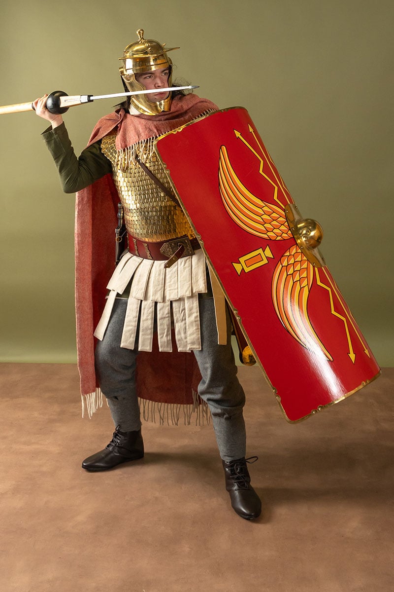 Romeinse helm Niederbieber-Buch, 1-1.2 mm