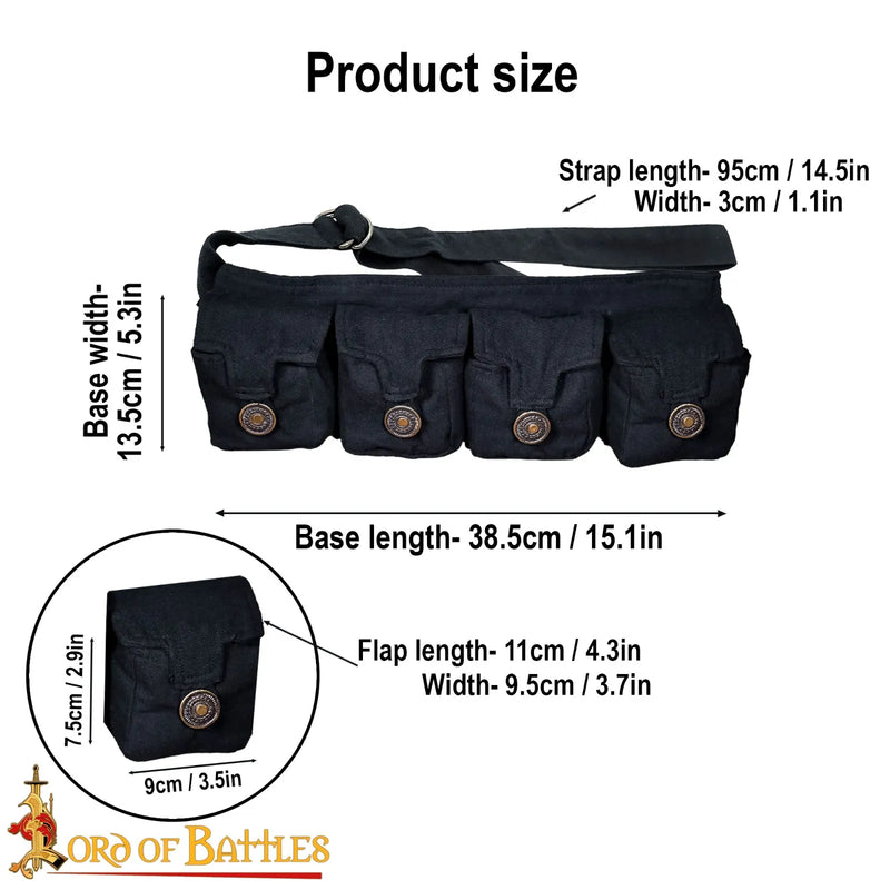 Abenteurerbeutel Eldric, Naturel