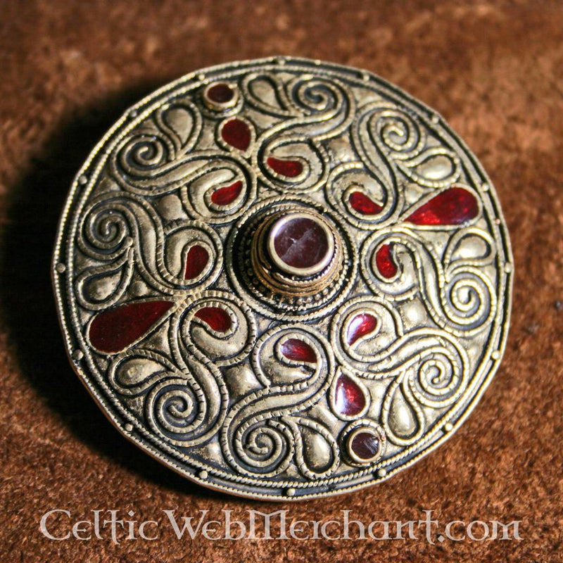 Celtic brooch Auvers Sur Oise, bronze