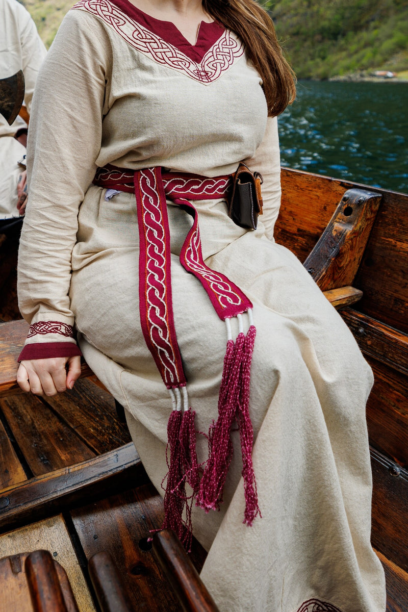 Viking riem Elina, rood, 235 cm