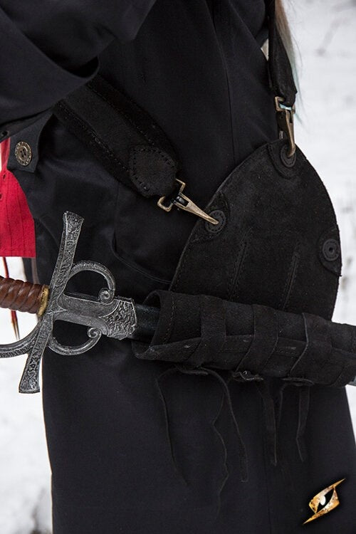 Piratenbandelier, schwarz