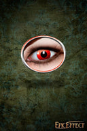 Gekleurde lenzen rood oog
